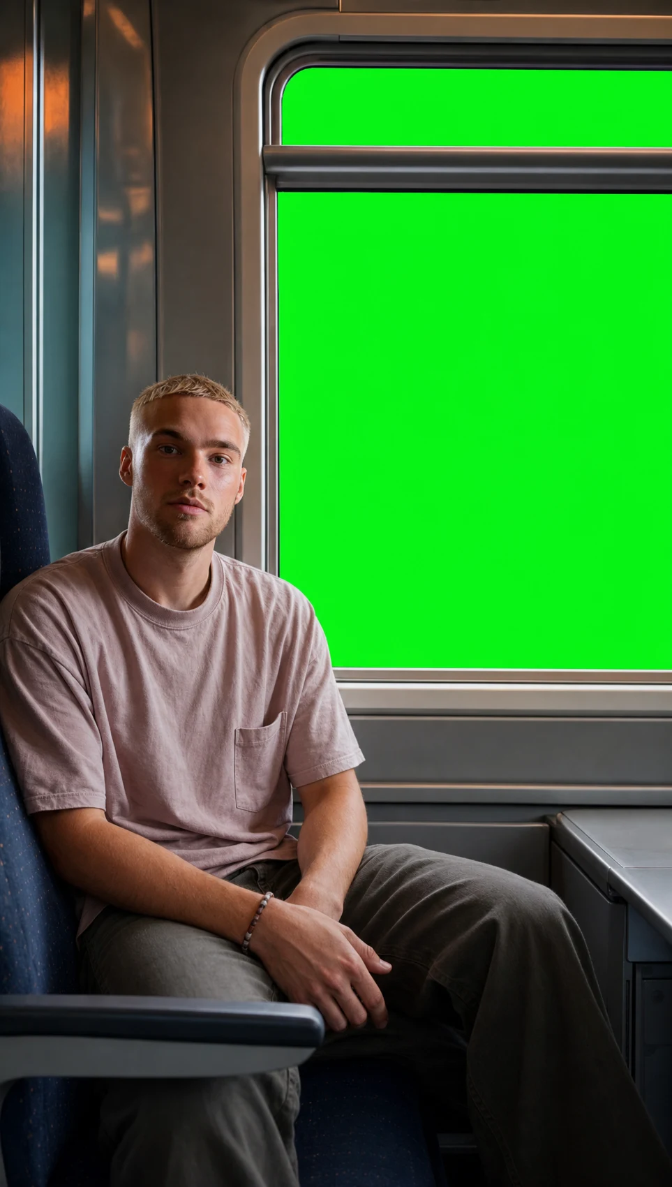 Original green-screen shot