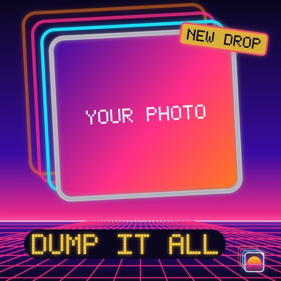 Spam square post · 1:1 template